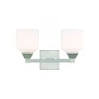 Livex Lighting 10282-05 Aragon 2-Lights 200W Chrome poli Luminaire de vanité