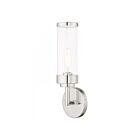 Livex Lighting Hillcrest 10361-05 100W 1-Lumière Chrome poli Applique Murale