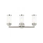 Livex Lighting 10363-05 Hillcrest 3-Lights 300W Chrome poli Luminaire de vanité