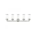 Livex Lighting 10365-05 Hillcrest 5-Lights 500W Chrome poli Luminaire de vanité