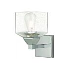 Livex Lighting Aragon 10381-05 100W 1-Lumière Chrome poli Applique Murale