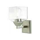 Livex Lighting Aragon 10381-91 100W 1-Lumière Nickel brossé Applique Murale