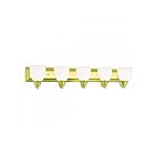 Livex Lighting 10505-02 Springfield 5-Lights 500W Laiton poli Luminaire de vanité