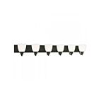 Livex Lighting 10506-07 Springfield 6-Lights 600W Bronze Luminaire de vanité