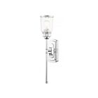 Livex Lighting Lawrenceville 10511-05 100W 1-Lumière Chrome poli Applique Murale