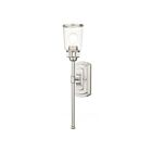 Livex Lighting Lawrenceville 10511-91 100W 1-Lumière Nickel brossé Applique Murale