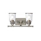 Livex Lighting 10512-91 Lawrenceville 2-Lights 200W Nickel brossé Luminaire de vanité