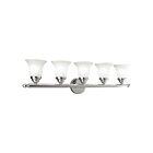 Livex Lighting 1065-05 Neptune 5-Lights 500W Chrome poli Luminaire de vanité