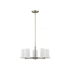 Livex Lighting 1325-91 Astoria 5-lumières 500W Nickel brossé Lustre