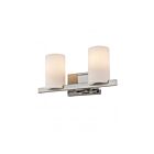 Livex Lighting 1332-05 Astoria 2-Lights 200W Chrome poli Luminaire de vanité