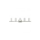 Livex Lighting 1335-05 Astoria 5-Lights 500W Chrome poli Luminaire de vanité