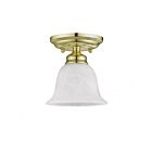 Livex Lighting Essex 1350-02 1-Lumière 60W Luminaire de plafond