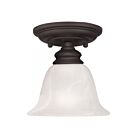 Livex Lighting Essex 1350-07 1-Lumière 60W Luminaire de plafond