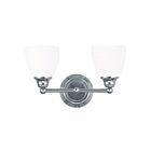 Livex Lighting 13662-05 Somerville 2-Lights 200W Chrome poli Luminaire de vanité