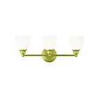 Livex Lighting 13663-02 Somerville 3-Lights 300W Laiton poli Luminaire de vanité