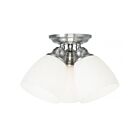 Livex Lighting Somerville 13664-91 3-Lumières 300W Luminaire de plafond