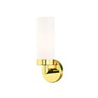Livex Lighting Aero 15071-02 60W 1-Lumière Laiton poli Applique Murale