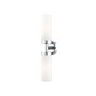 Livex Lighting 15072-05 Aero 2-Lights 120W Chrome poli Luminaire de vanité