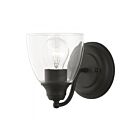 Livex Lighting Montgomery 15131-04 1-Lumière 100W Noir Luminaire de vanité