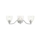 Livex Lighting 15133-05 Montgomery 3-Lights 300W Chrome poli Luminaire de vanité