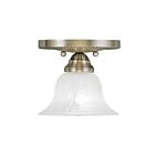 Livex Lighting Edgemont 1530-01 1-Lumière 100W Luminaire de plafond