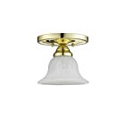 Livex Lighting Edgemont 1530-02 1-Lumière 100W Luminaire de plafond