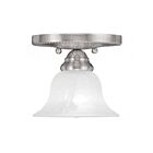 Livex Lighting Edgemont 1530-91 1-Lumière 100W Luminaire de plafond