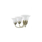 Livex Lighting 1533-01 Edgemont 3-Lights 300W Laiton antique Luminaire de vanité