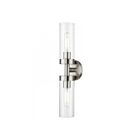 Livex Lighting Ludlow 16172-91 2-Lumières 120W Nickel brossé Luminaire de vanité