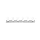 Livex Lighting 16376-91 west Lake 6-Lights 360W Nickel brossé Luminaire de vanité