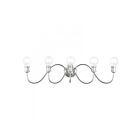 Livex Lighting 16575-05 Lansdale 5-Lights 300W Chrome poli Luminaire de vanité