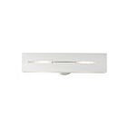 Livex Lighting 16682-13 Soma 2-Lights 120W Blanc texturé avec accents en nickel brossé Luminaire de vanité