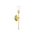 Livex Lighting Lansdale 16711-02 60W 1-Lumière Laiton poli Applique Murale