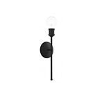 Livex Lighting Lansdale 16711-04 60W 1-Lumière Noir Applique Murale