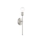 Livex Lighting Lansdale 16711-91 60W 1-Lumière Nickel brossé Applique Murale