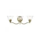 Livex Lighting 16933-01 Moreland 3-Lights 180W Laiton antique Luminaire de vanité