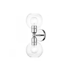 Livex Lighting 16972-05 Downtown 2-Lights 120W Chrome poli Luminaire de vanité