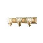 Livex Lighting Birmingham 17073-01 3-Lumières 300W Laiton antique Luminaire de vanité