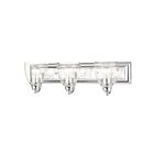 Livex Lighting Birmingham 17073-05 3-Lumières 300W Chrome poli Luminaire de vanité
