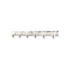 Livex Lighting Birmingham 17076-91 6-Lumières 600W Nickel brossé Luminaire de vanité