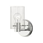 Livex Lighting Munich 17231-05 60W 1-Lumière Chrome poli Applique Murale