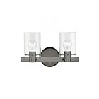 Livex Lighting 17232-46 Munich 2-Lights 120W Chrome noir Luminaire de vanité