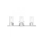 Livex Lighting 17313-05 Carson 3-Lights 180W Chrome poli Luminaire de vanité