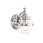 Livex Lighting 17411-91 Oldwick 1-Light 75W Nickel brossé Luminaire de vanité