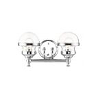 Livex Lighting 17412-05 Oldwick 2-Lights 150W Laiton poli Luminaire de vanité