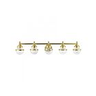Livex Lighting 17415-02 Oldwick 5-Lights 375W Laiton poli Luminaire de vanité
