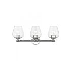 Livex Lighting 17473-05 Willow 3-Lights 180W Chrome poli Luminaire de vanité