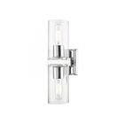Livex Lighting 18032-05 Clarion 2-Lights 120W Chrome poli Luminaire de vanité