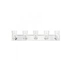 Livex Lighting 18185-05 Cityview 5-Lights 300W Chrome poli Luminaire de vanité