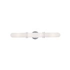 Livex Lighting 1904-05 Pelham 4-Lights 240W Chrome poli Luminaire de vanité